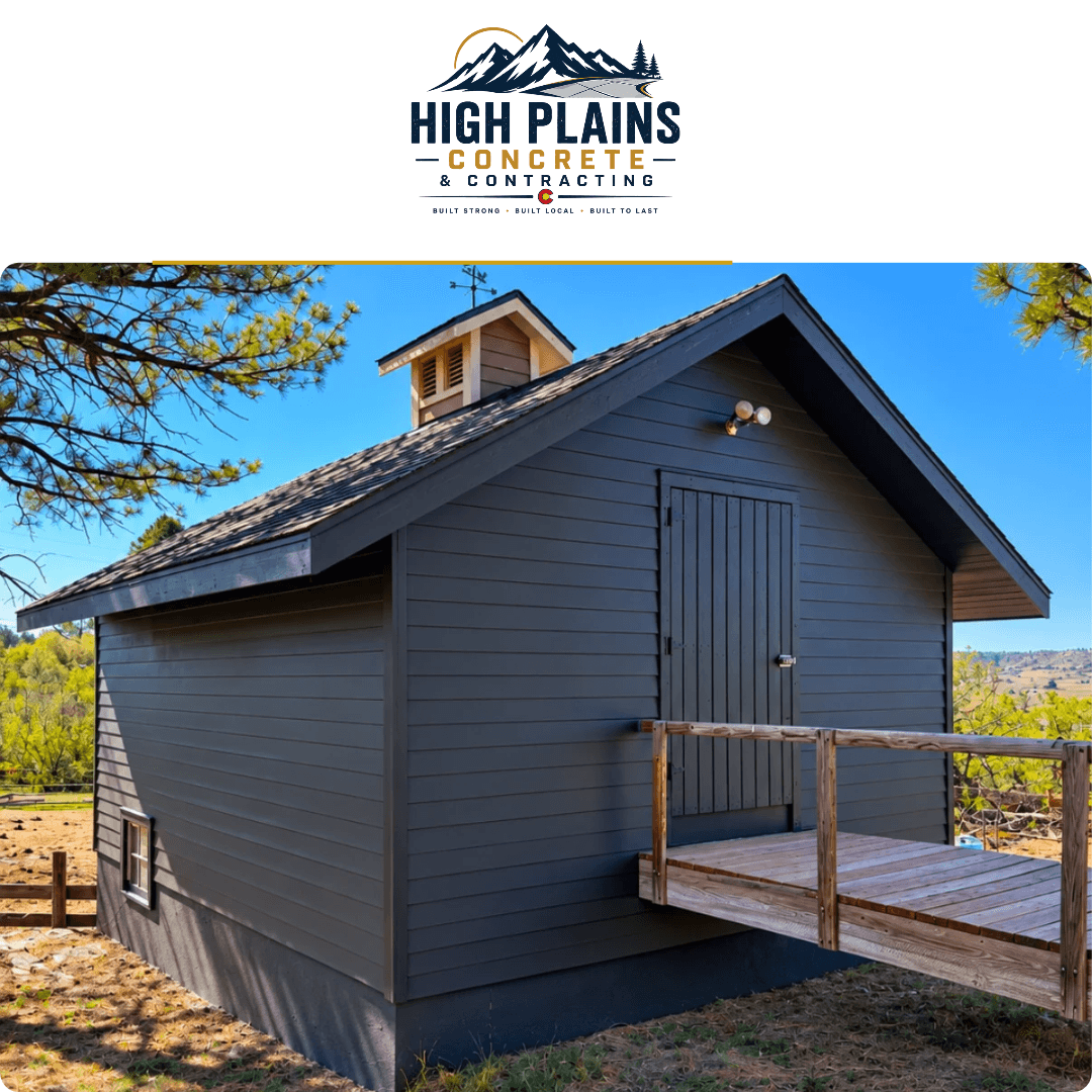 Exterior Barn Painting in Franktown, CO